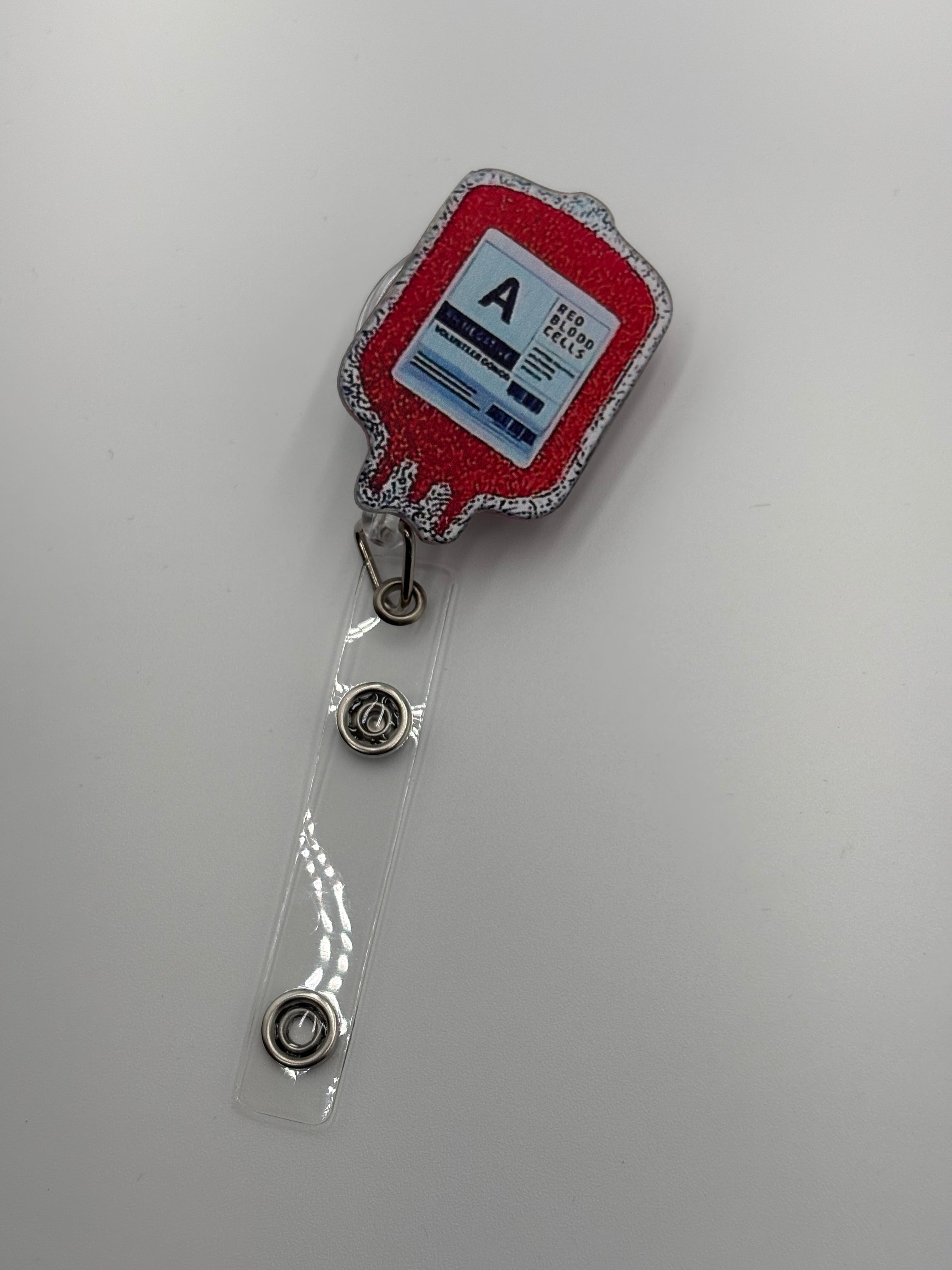 Badge Reel - Blood Type