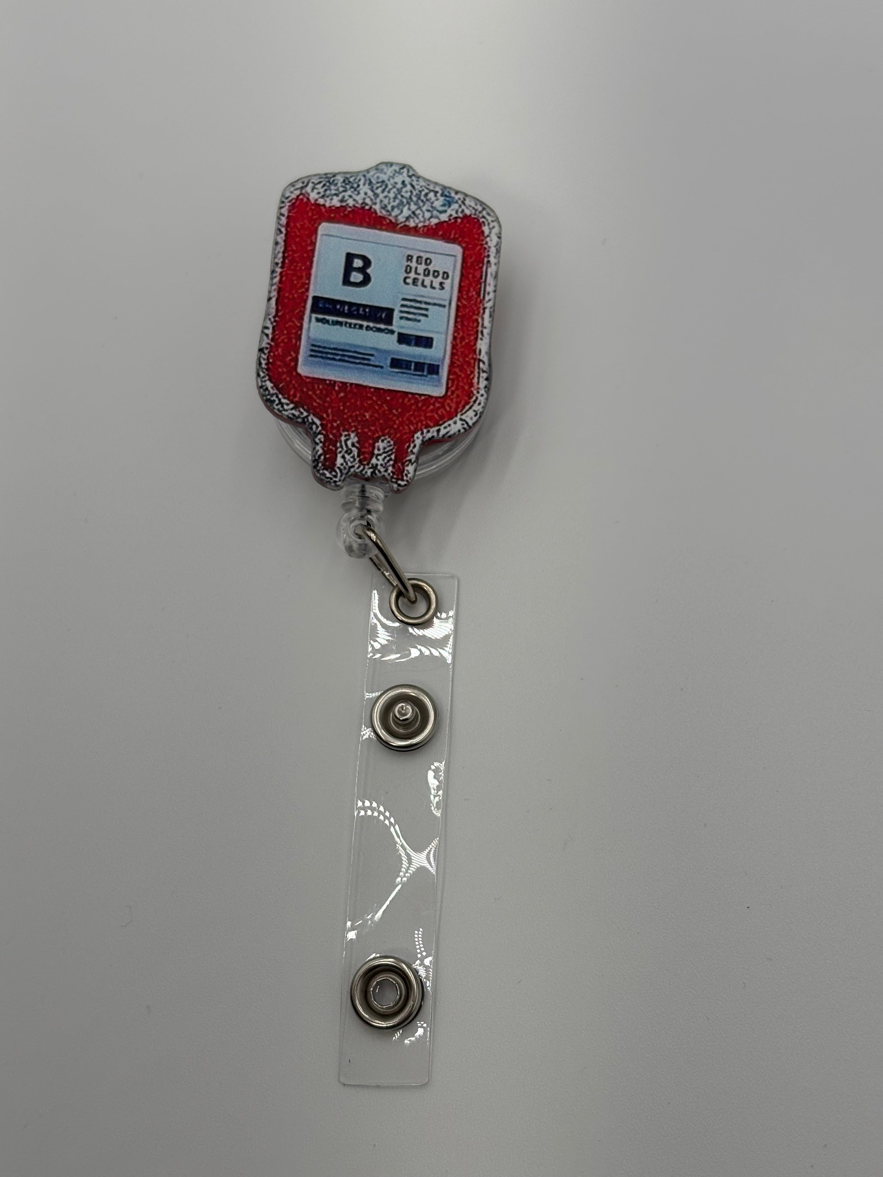 Badge Reel - Blood Type