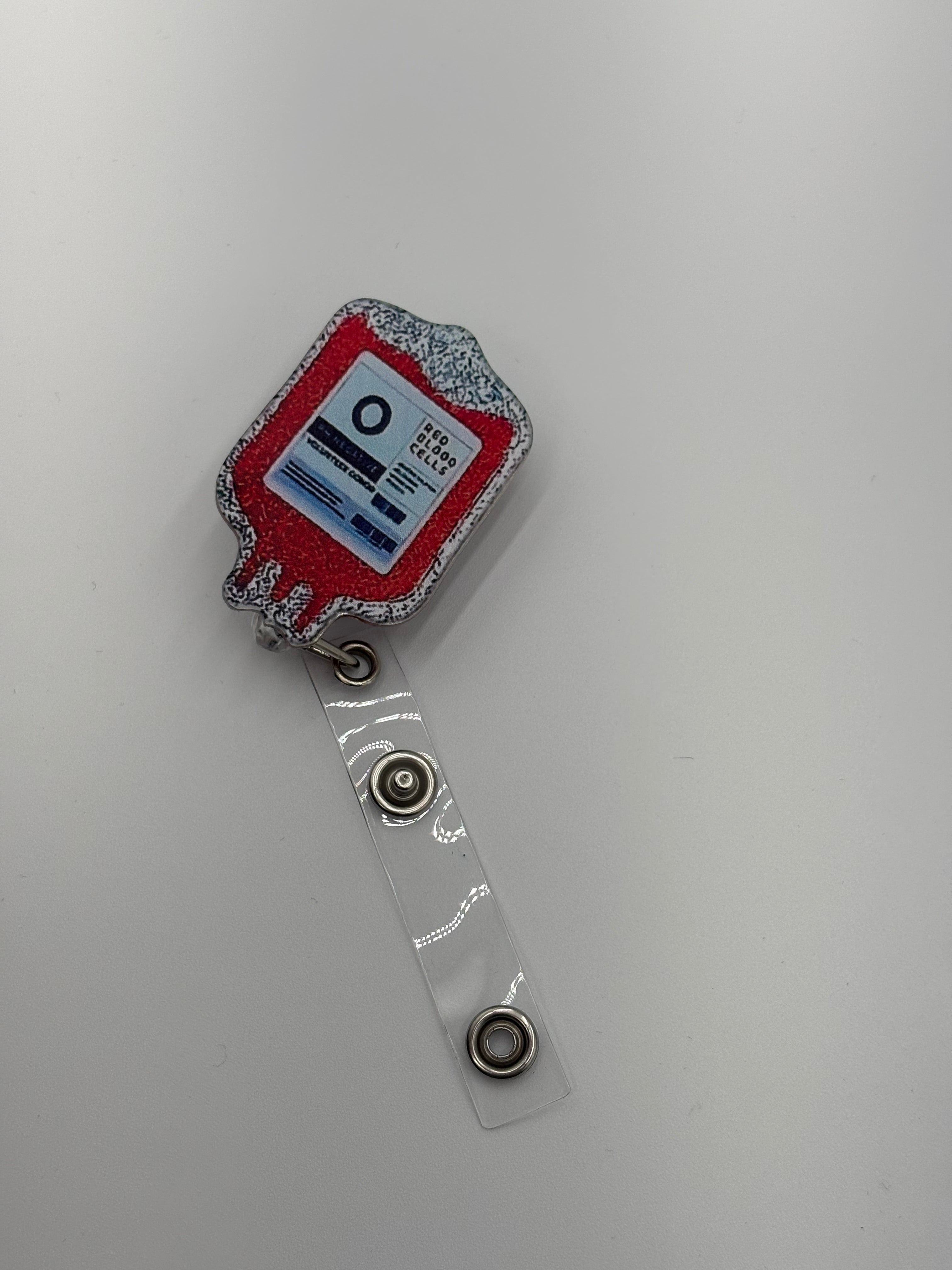 Badge Reel - Blood Type