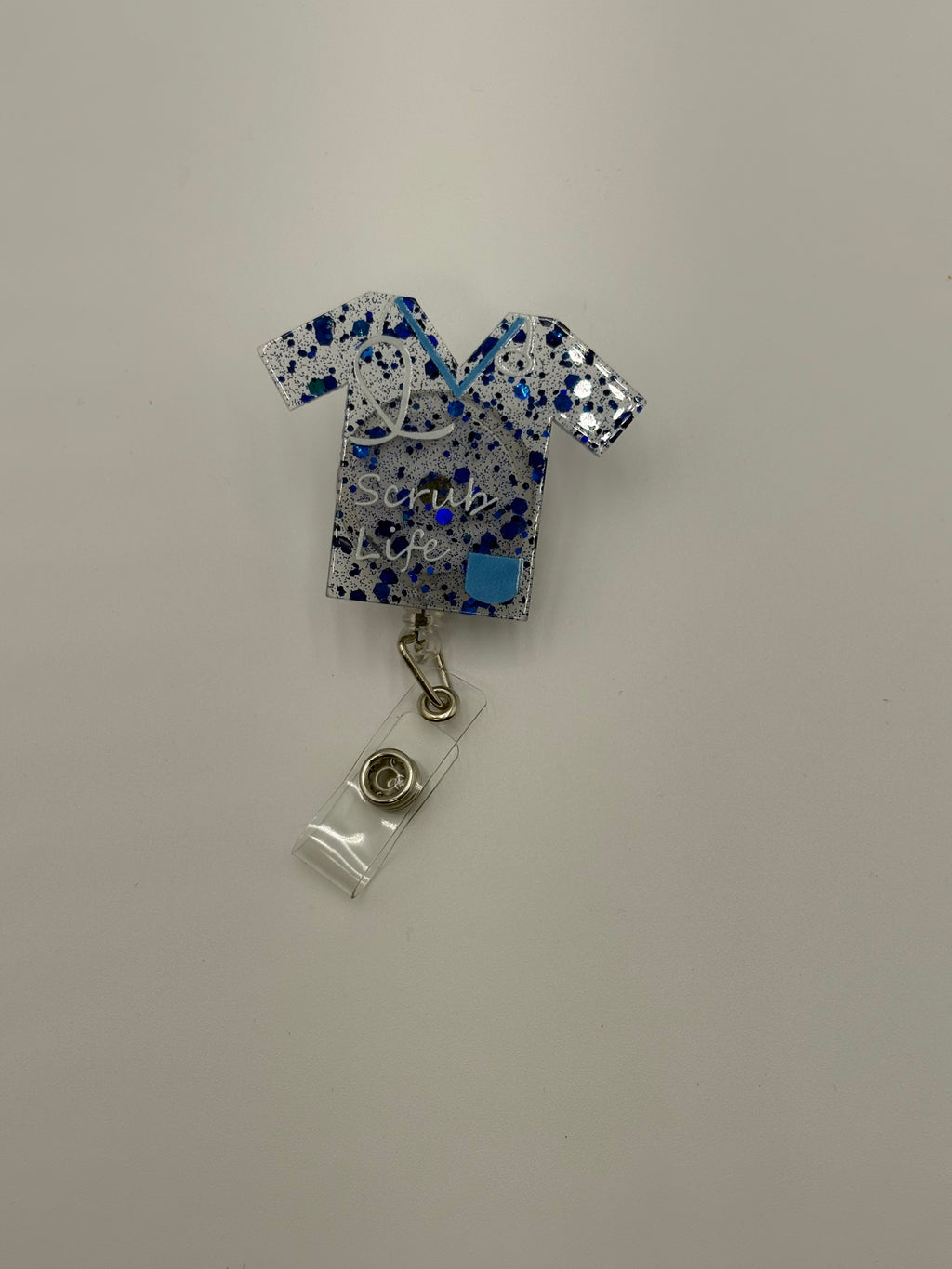 Badge Reel - Scrub Life Shirt