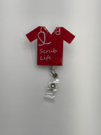 Badge Reel - Scrub Life Shirt