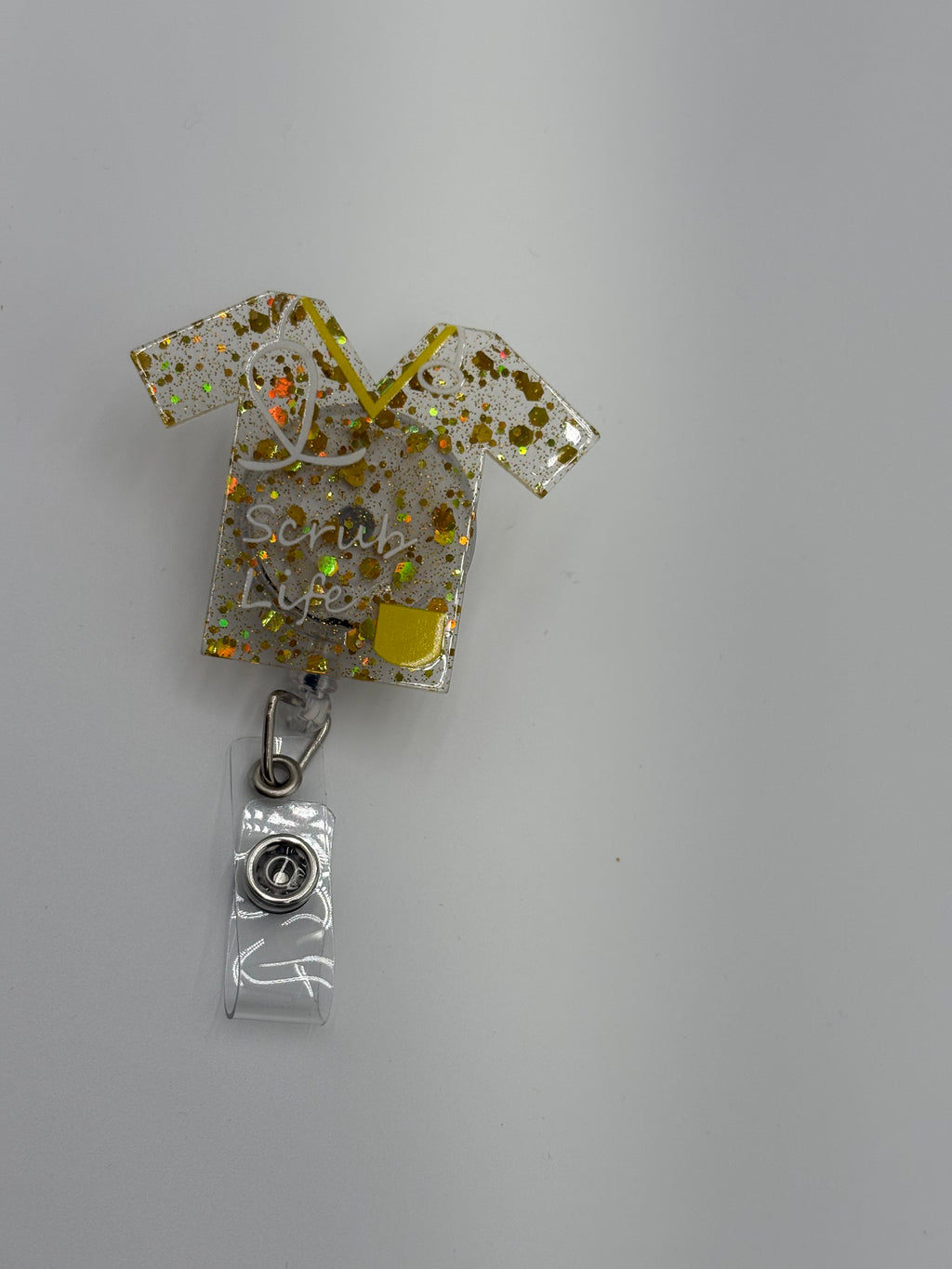 Badge Reel - Scrub Life Shirt