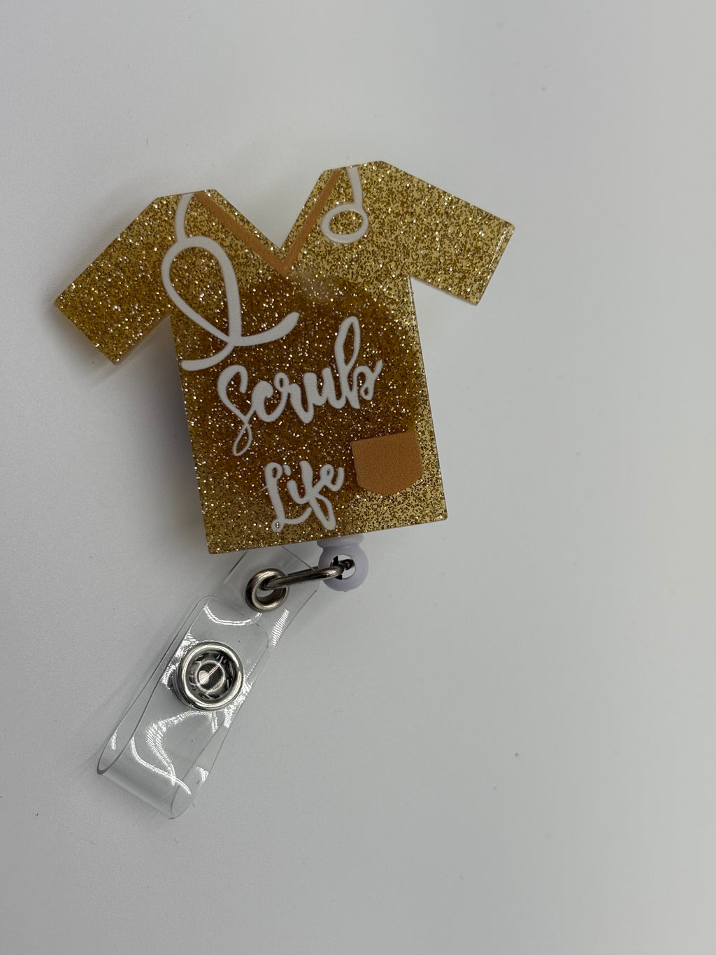 Badge Reel - Scrub Life Shirt