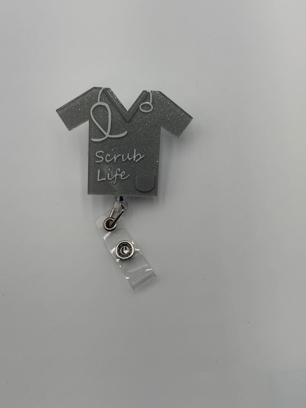 Badge Reel - Scrub Life Shirt