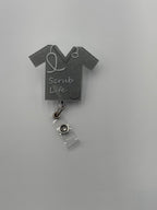 Badge Reel - Scrub Life Shirt