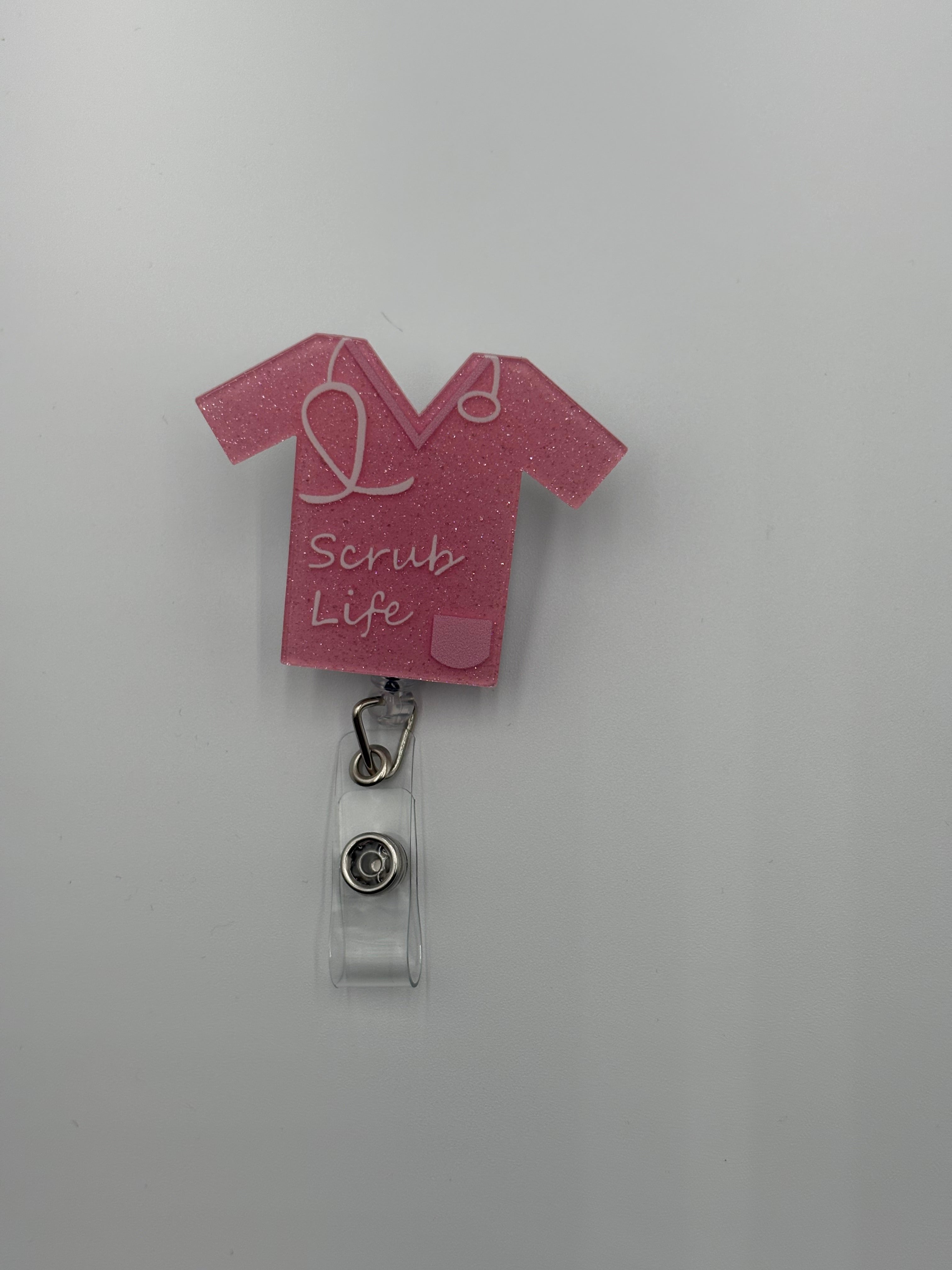 Badge Reel - Scrub Life Shirt