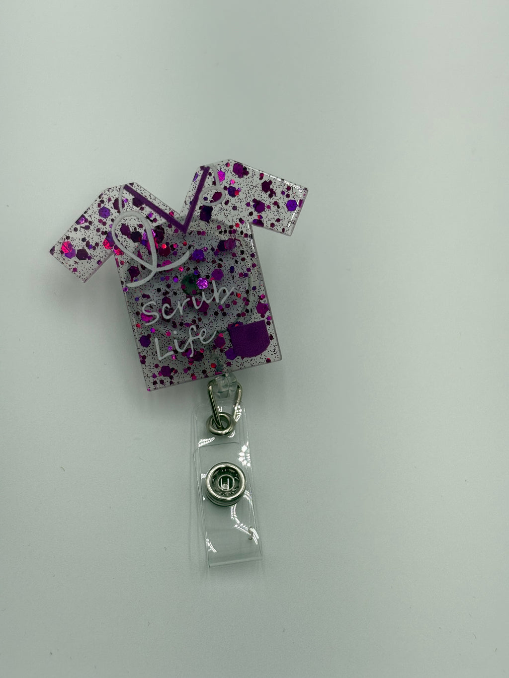 Badge Reel - Scrub Life Shirt