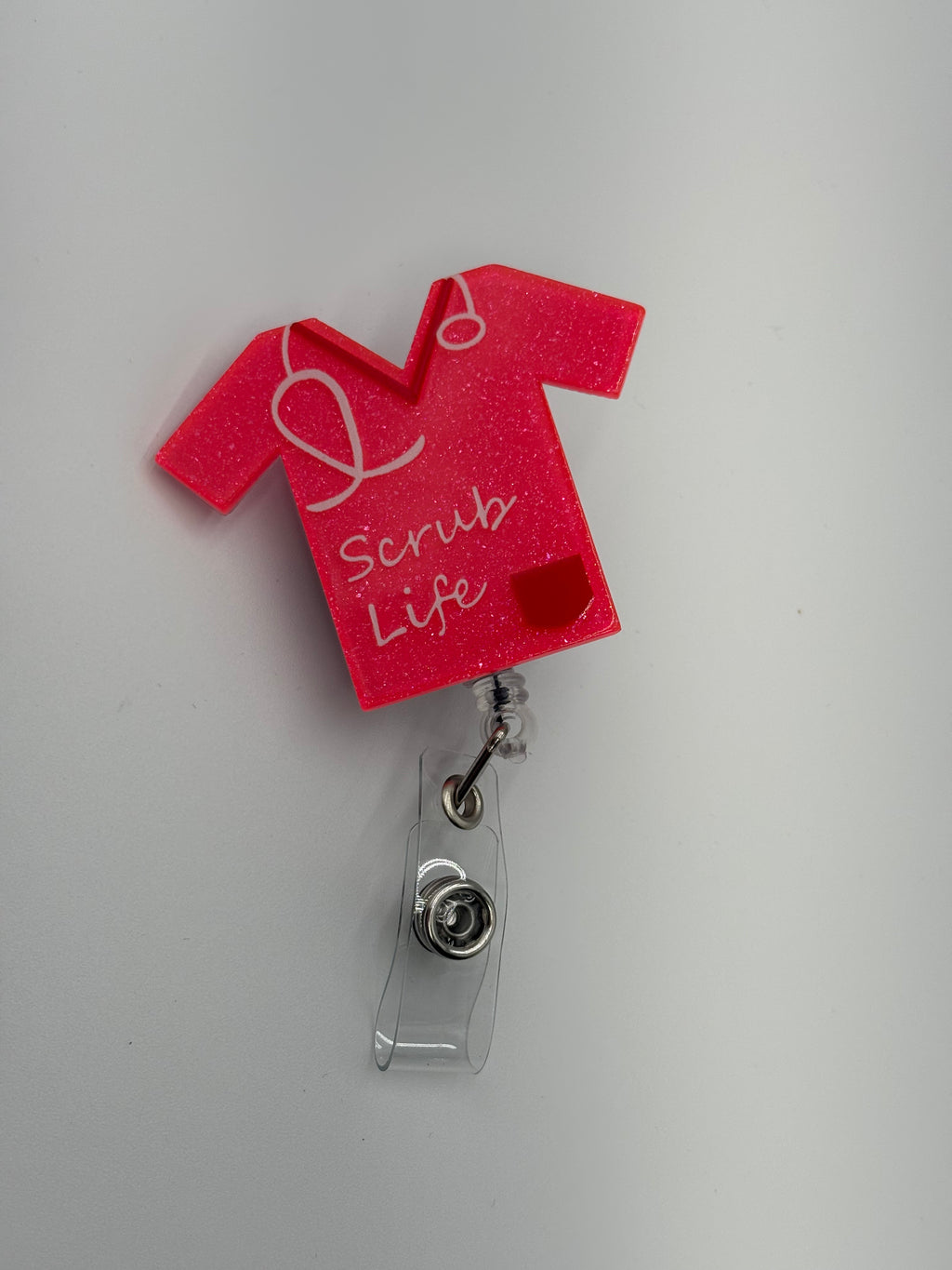 Badge Reel - Scrub Life Shirt