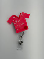 Badge Reel - Scrub Life Shirt