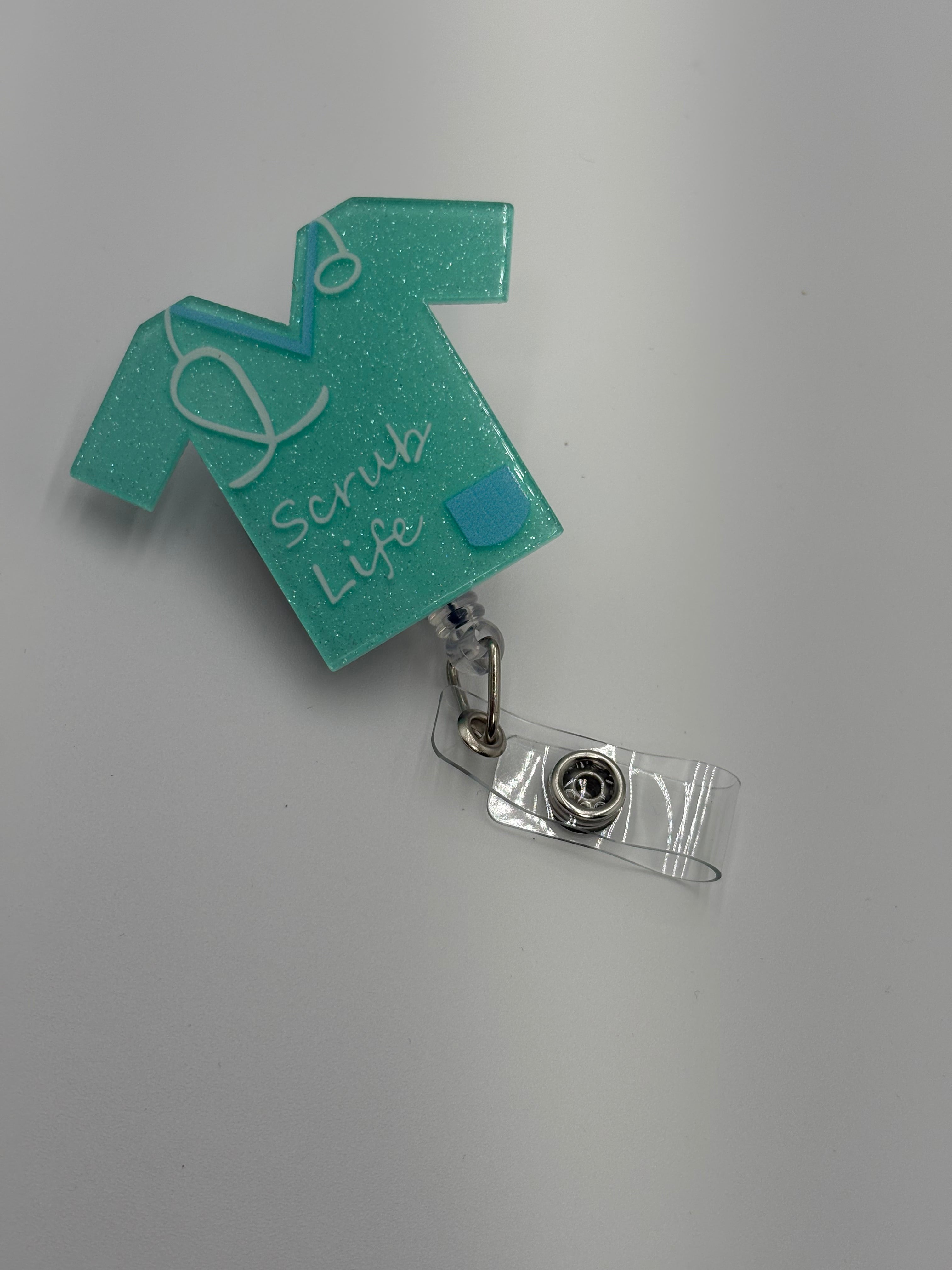Badge Reel - Scrub Life Shirt