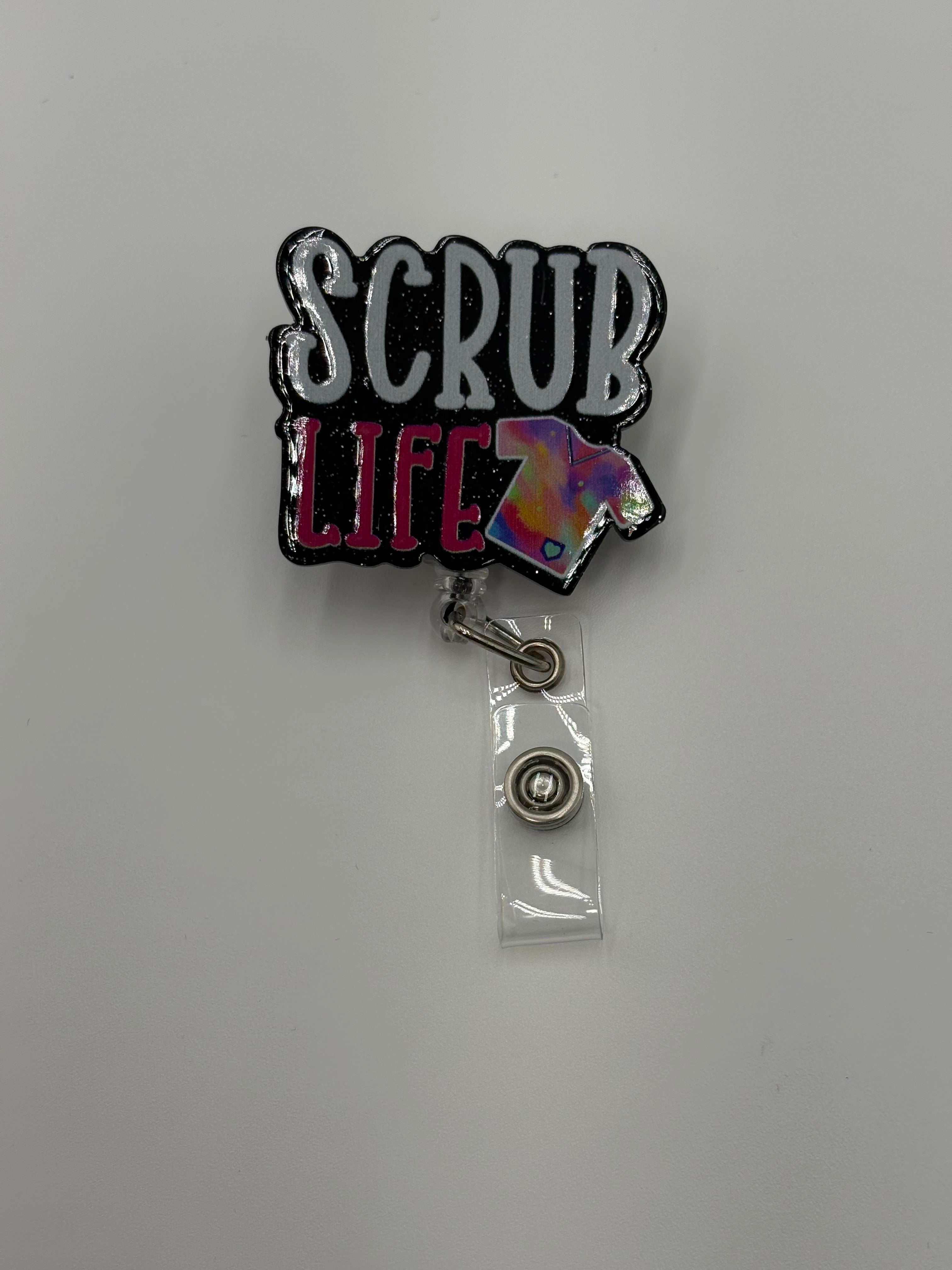 Badge Reel - Scrub Life Text