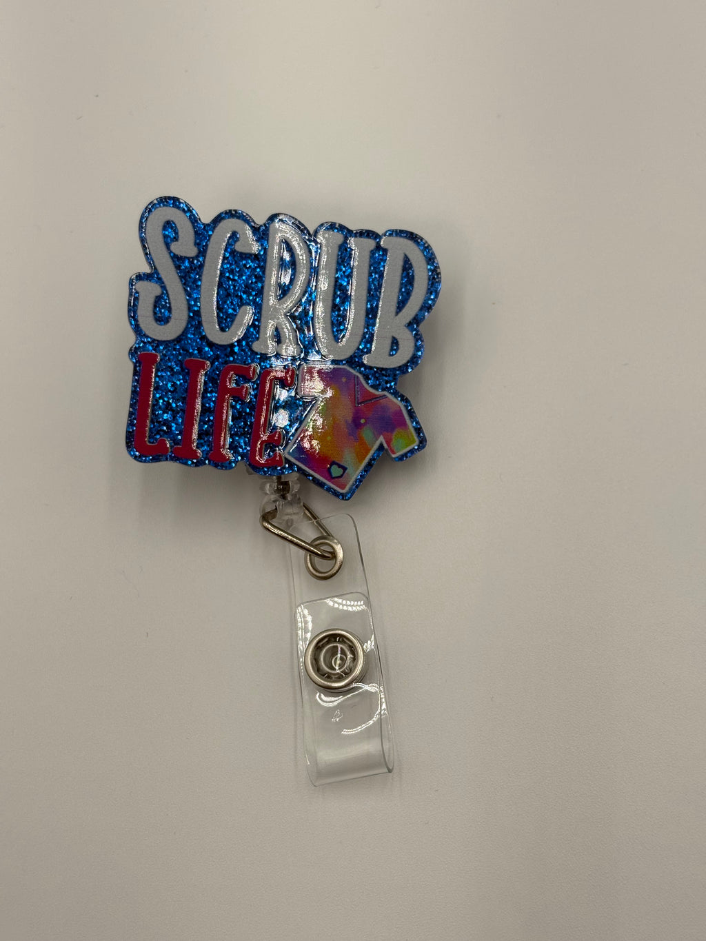 Badge Reel - Scrub Life Text