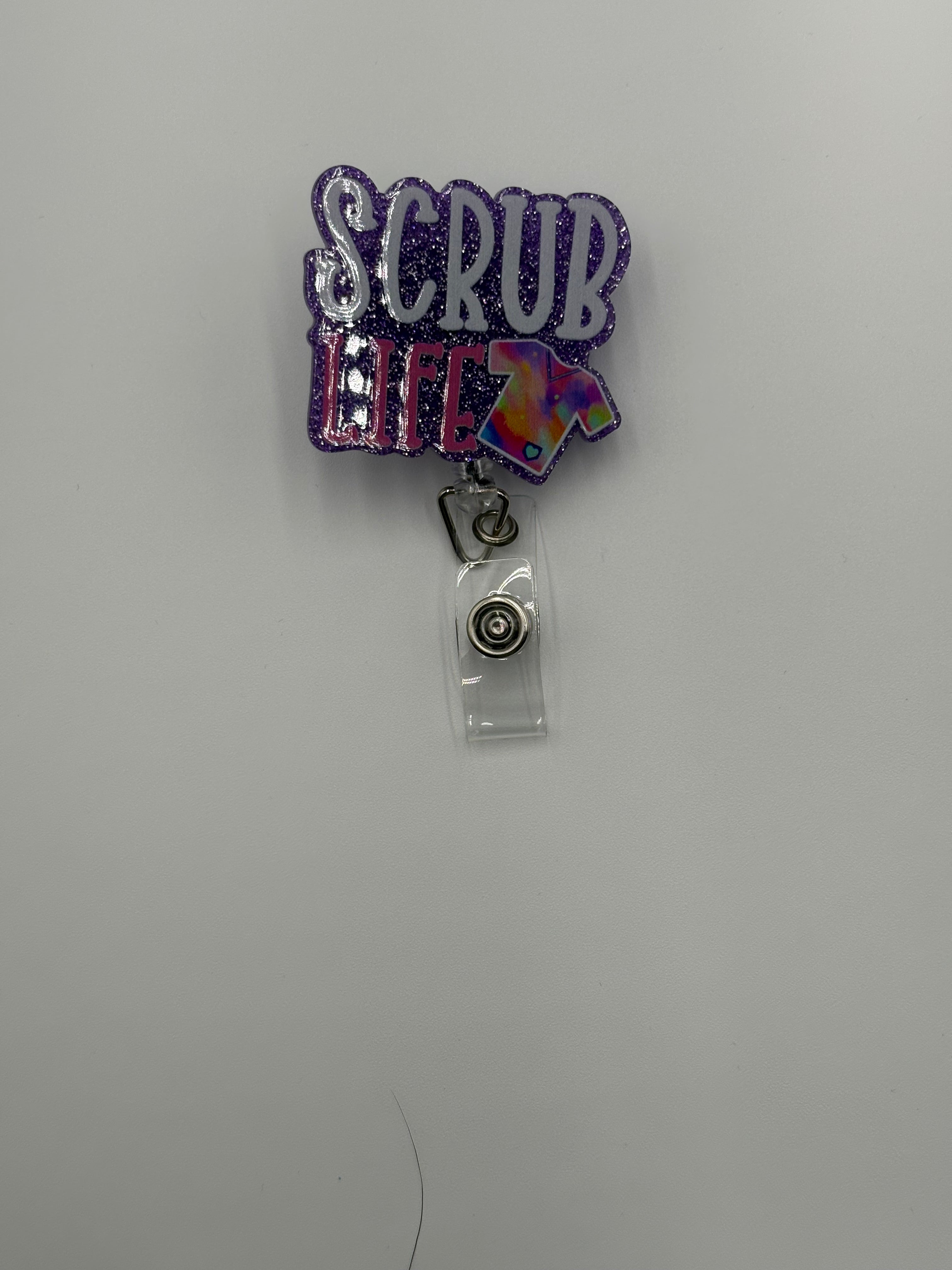 Badge Reel - Scrub Life Text