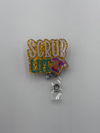 Badge Reel - Scrub Life Text