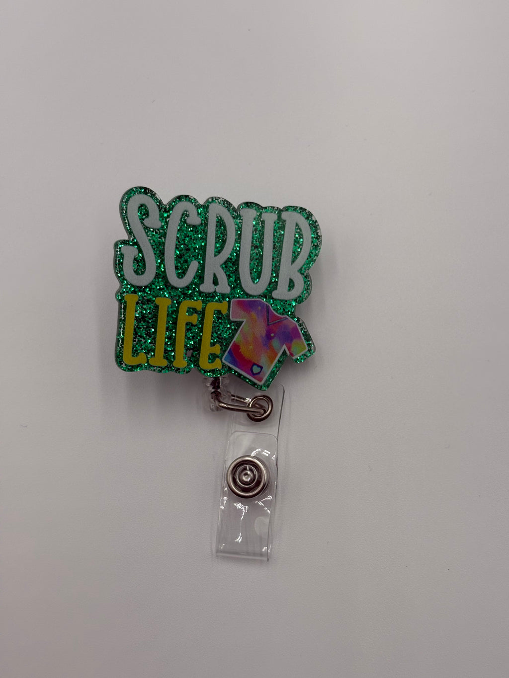 Badge Reel - Scrub Life Text