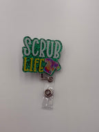Badge Reel - Scrub Life Text
