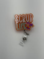 Badge Reel - Scrub Life Text