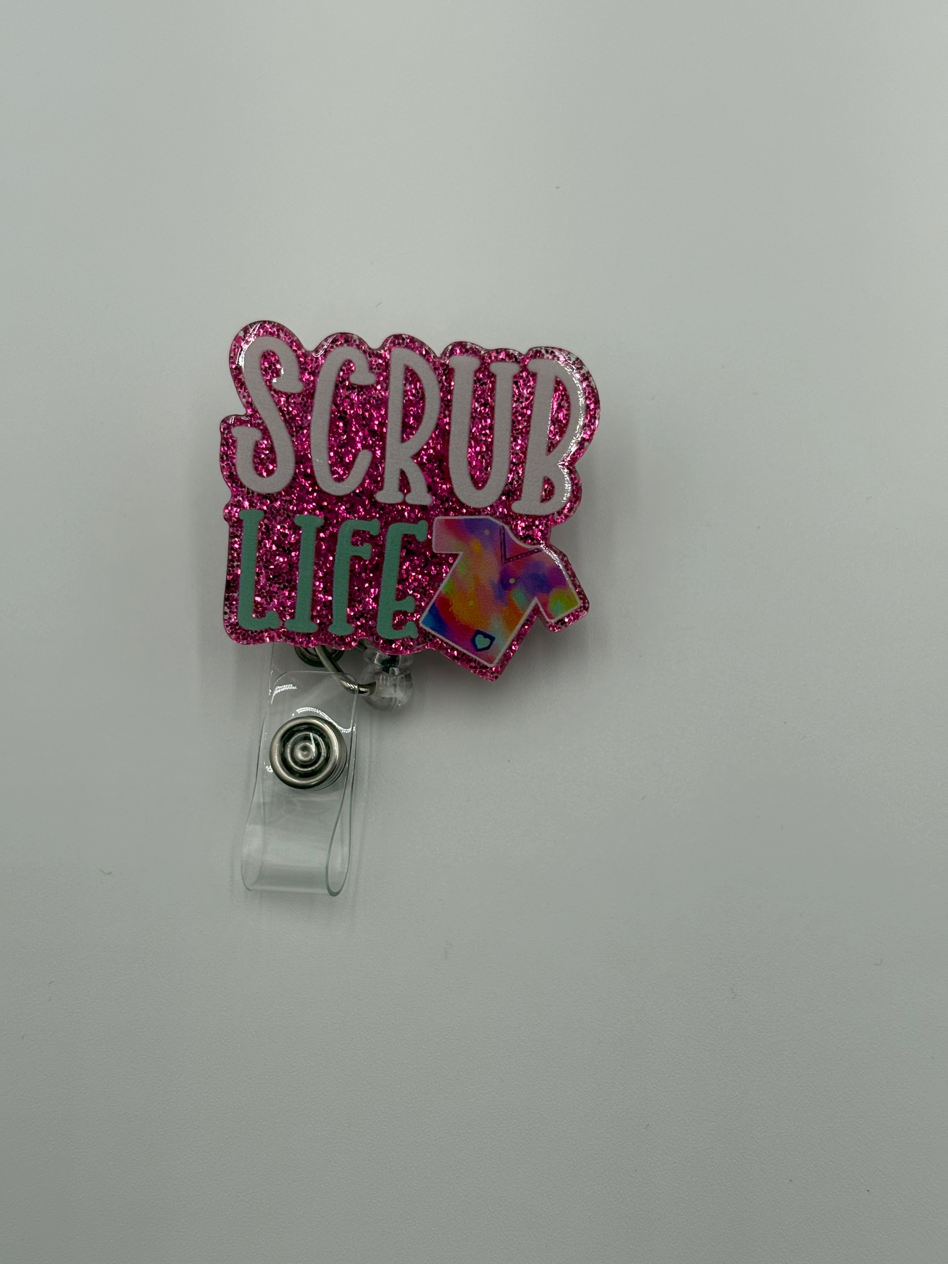 Badge Reel - Scrub Life Text