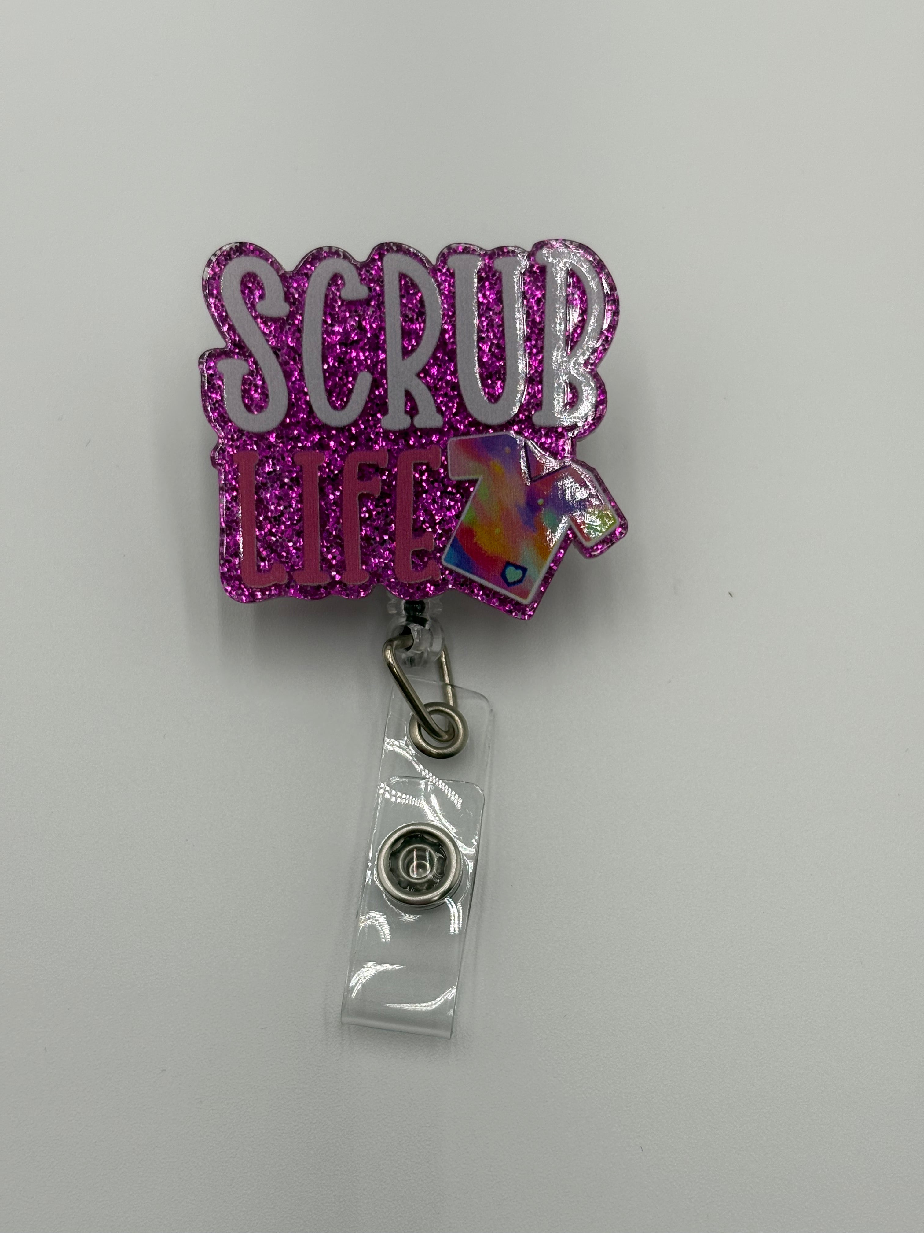 Badge Reel - Scrub Life Text