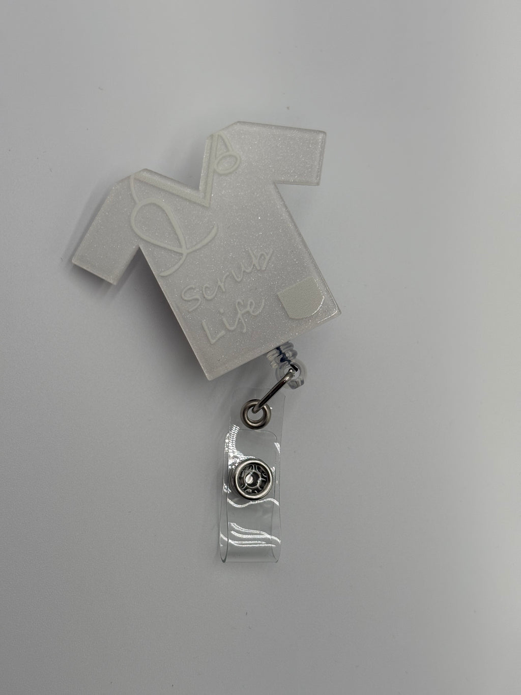 Badge Reel - Scrub Life Shirt