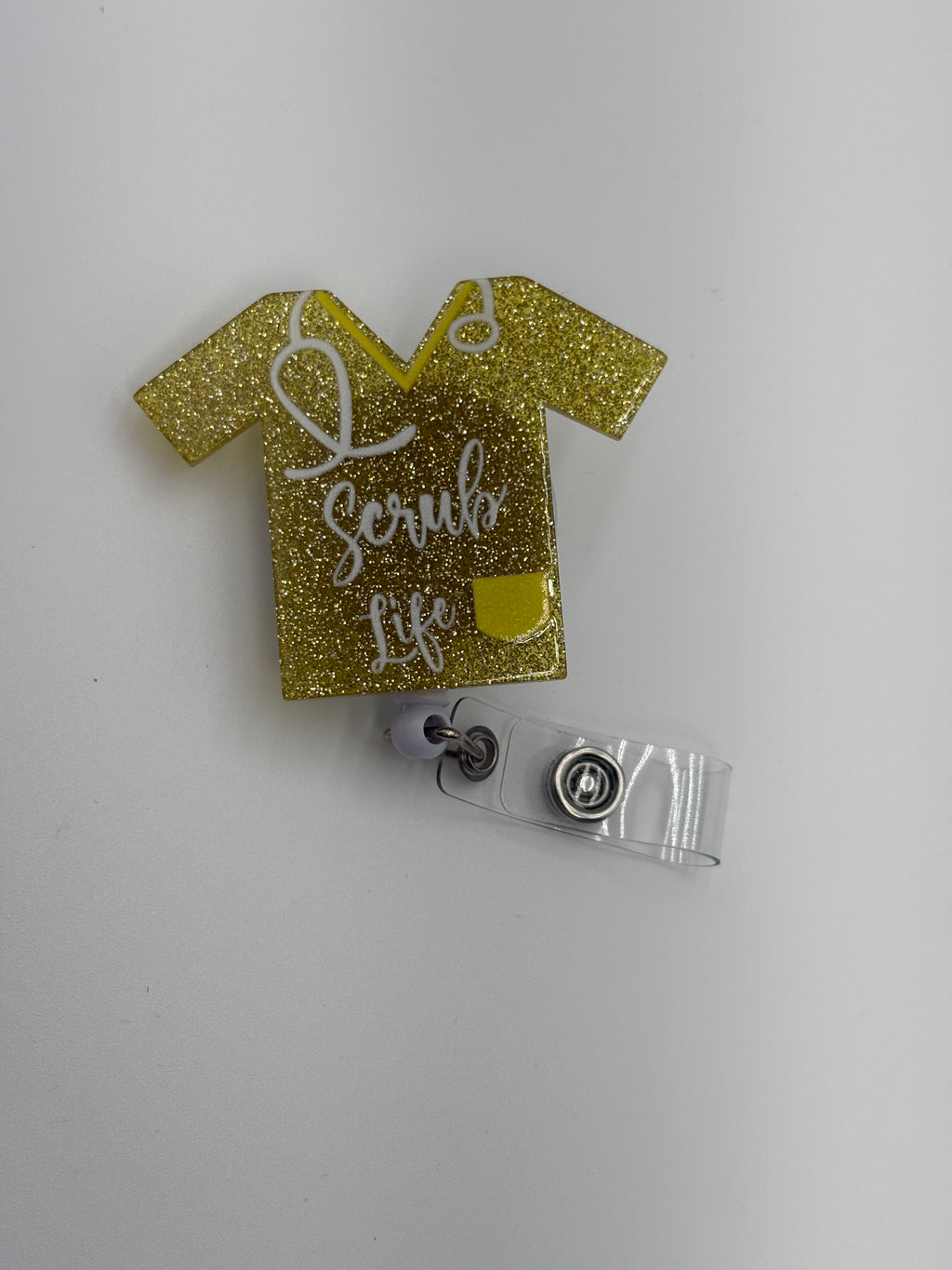 Badge Reel - Scrub Life Shirt