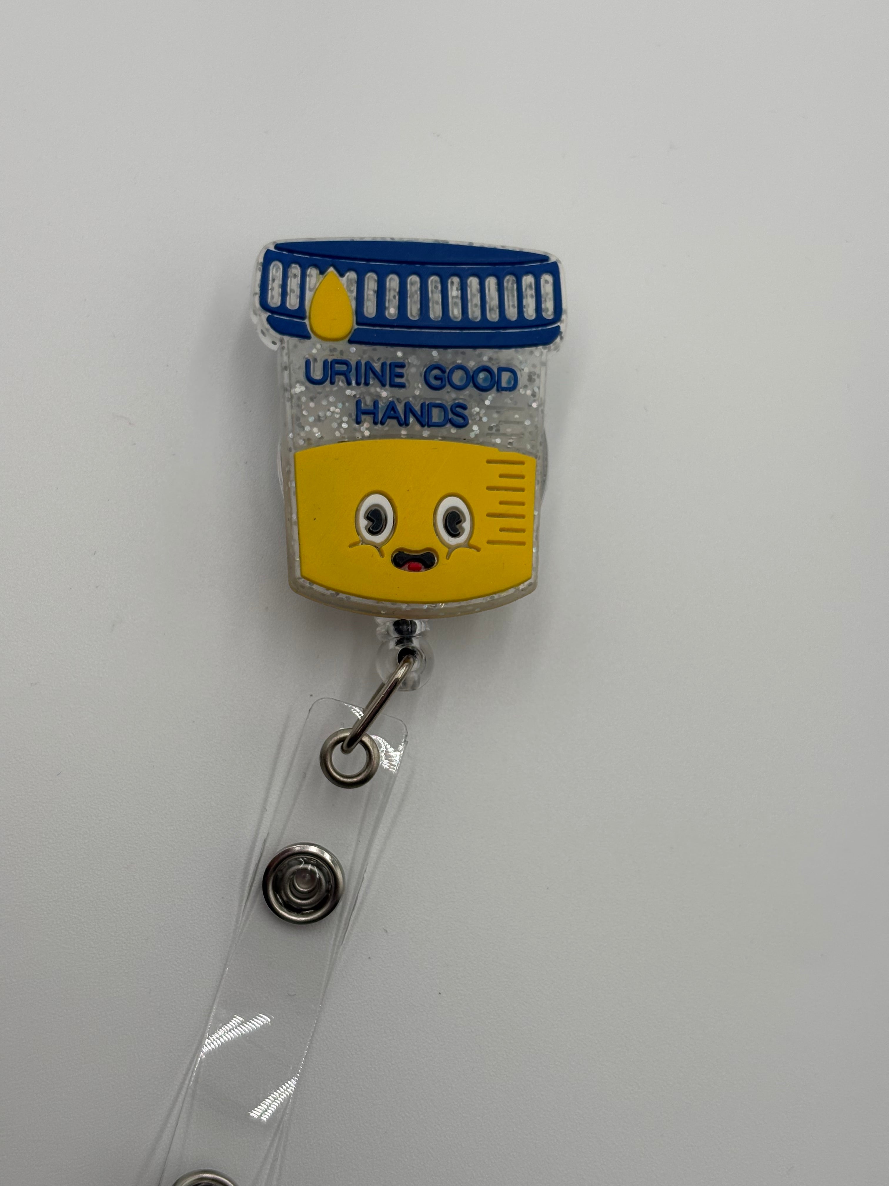 Badge Reel - Urine Good Hands