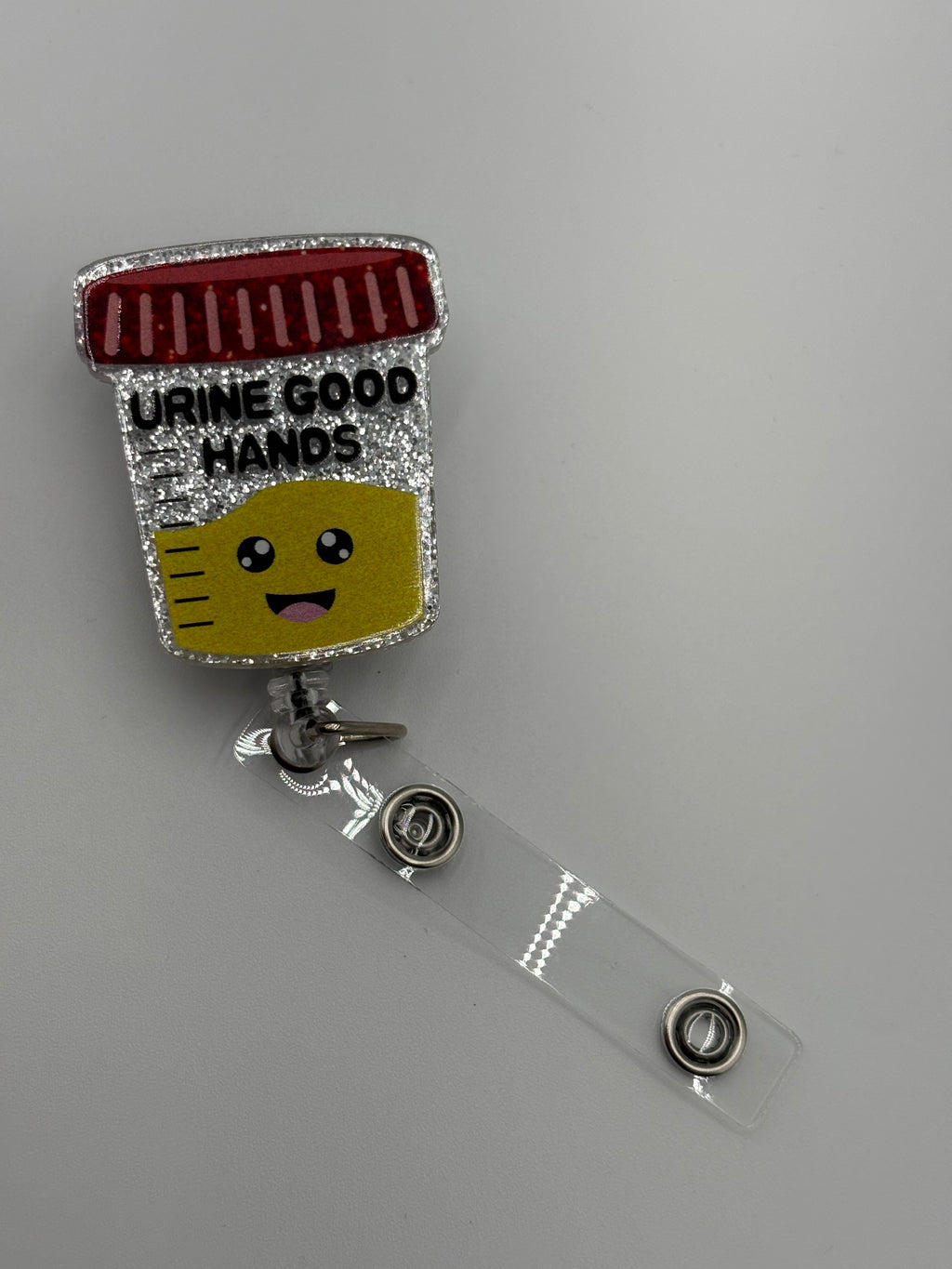 Badge Reel - Urine Good Hands